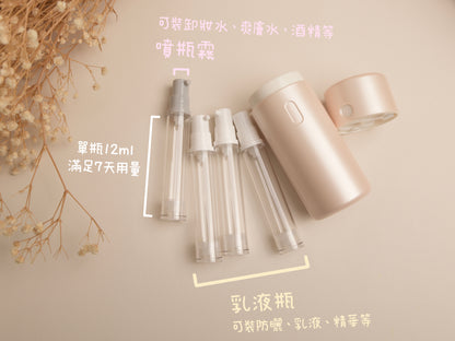 A009【三合一旅行分裝瓶🧴真空設計】