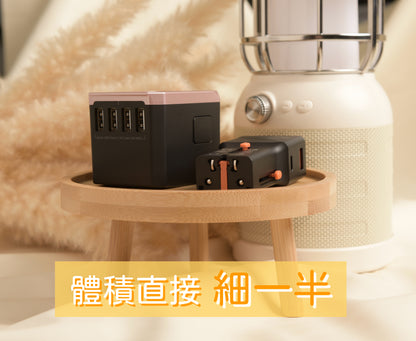 A047【迷你旅行轉插🔌細細粒好慳位】